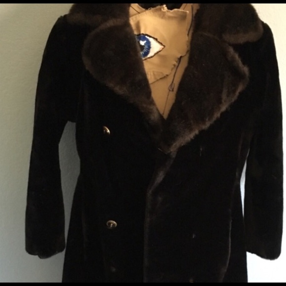 Vintage (Faux) Fur Coat